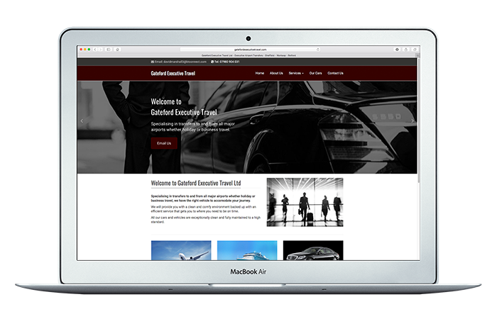 Gateford Executive Travel Responsive Website